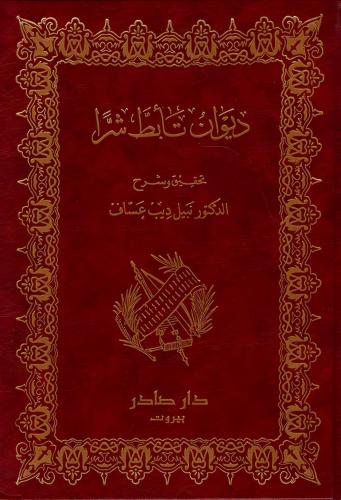 غلاف كتاب ديوان تأبط شراً